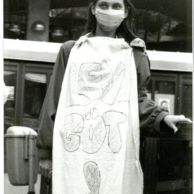 Az 1989. április 21-i demonstráció egy résztvevője I.