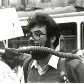 Az 1989. április 21-i demonstráció egy résztvevője II.
